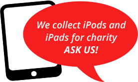 iPod and iPad donations accepted here
